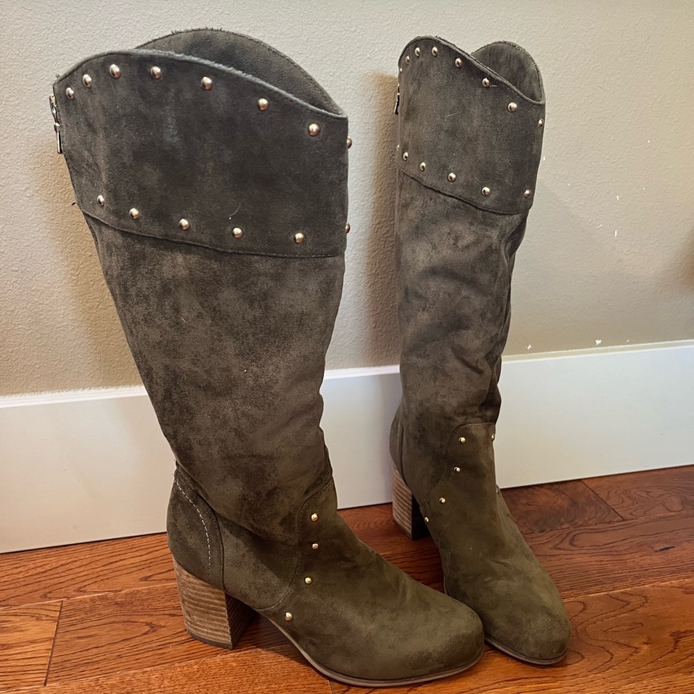 Anthropologie X Mojo Moxy Alissa Knee High Boots